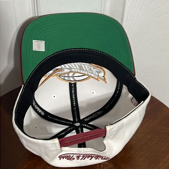 🔥🏀 CLEVELAND CAVALIERS NBA Mitchell & Ness Snapback Hat - NEW never Worn 🏀🔥 - Picture 8 of 9